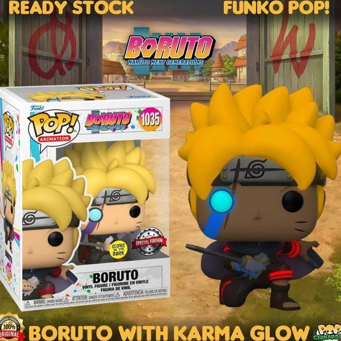 mainan - Funko POP Boruto Next Generation - Boruto Karma Glow in the Dark #1035 Diskon