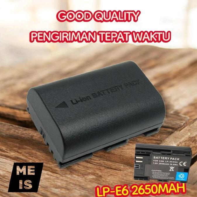 TERBARU - Baterai Canon 6D 7D 60D 70D 80D - Batre Battery
