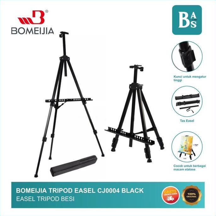 Easel Tripod Black CJ0004 / Easel Tripod Besi Diskon