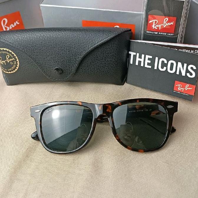 Kacamata Rayban Wayfarer RB2140 Tortoise Original