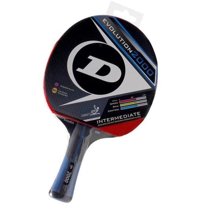 BAT BED TENIS MEJA DUNLOP EVOLUTION 2000 ORIGINAL PROMO