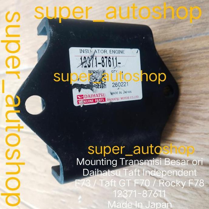 mounting transmisi taft gt / taft independent - ori # #daihatsu