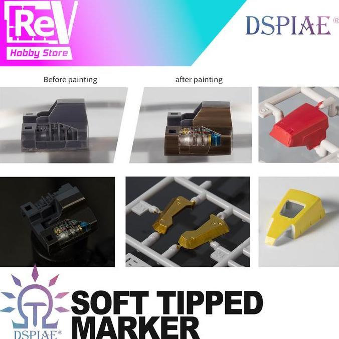 Kittoys- Dspiae Soft Tipped Marker Acrylic