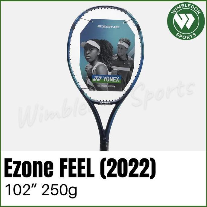 Tins- Raket Tenis Ezone Feel 22 / Raket Ezone Feel Sky Blue