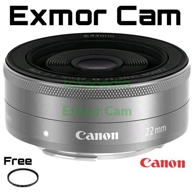 Lensa Canon EF-M 22mm F2 STM Lensa Fix Canon Mirrorless
