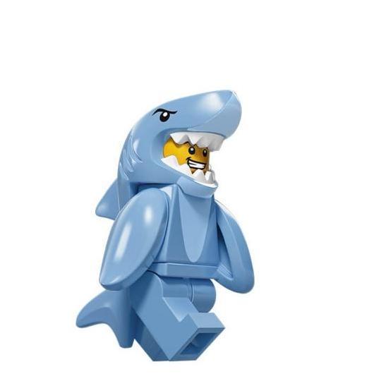 LEGO MINIFIGURES SERIES 15 - SHARK SUIT GUY