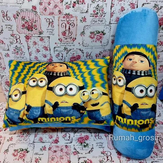 Promo Paket Bantal Guling Minions Diskon