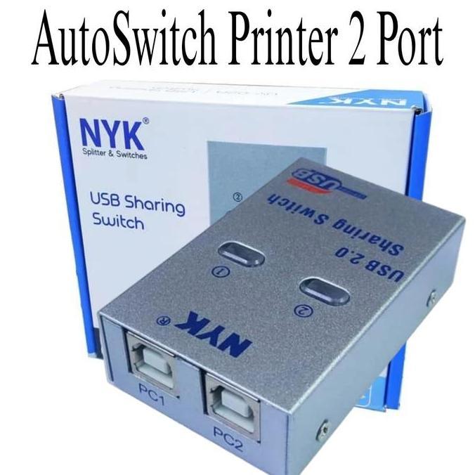 USB Sharing Switch Printer 2port 2 port / Sharing Switcher 1-2 cabang