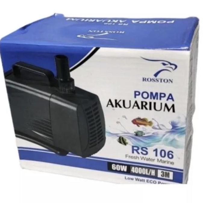 Mesin Rosston Rs-106 Rs106 Mesin Pompa Kolam & Akuarium Roston Rs 106