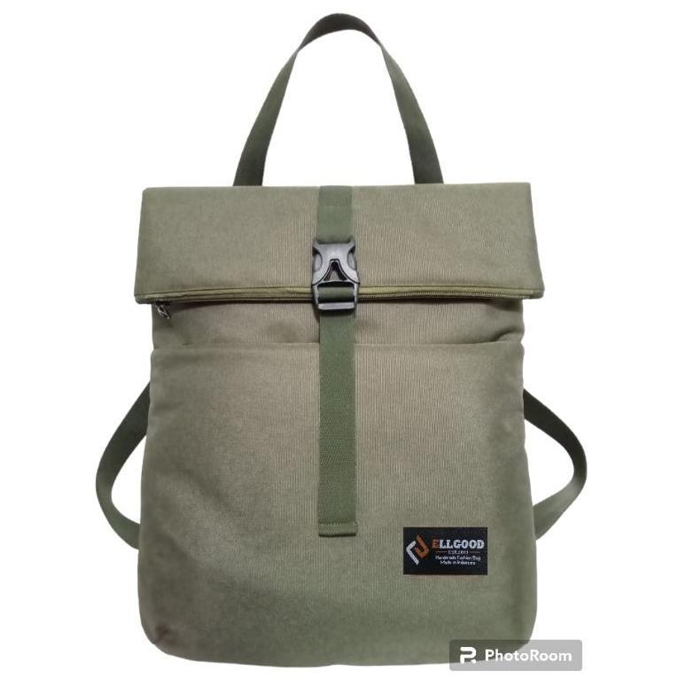 Custom Tas Laptop Tote Bag Multipungsi Pria/Wanita