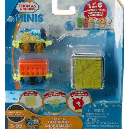 THOMAS MINIS - THOMAS FIZZ N GO CARGO SURPRISE SET MDLS27