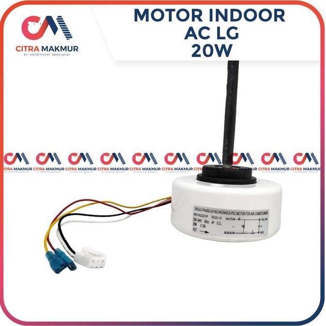 MOTOR INDOOR LG 9 CM AC DINAMO BLOWER 1/2 1 PK JETCOOL HERCULES CMO27