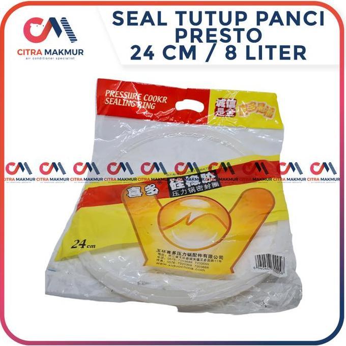 SEAL KARET TUTUP PANCI PRESTO 24 CM 8 LITER PRESURE COOKER SIL GASKET MAXIM PRESS PRES CMO27