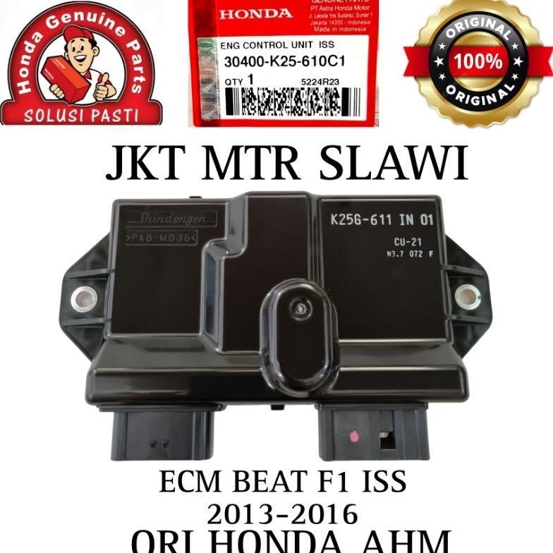30400-K25-610C1 ECU, ECM, CDI BEAT F1, SCOOPY F1 2013-2016 ISS IDLING STOP, ASLI HONDA AHM, ORI HOND