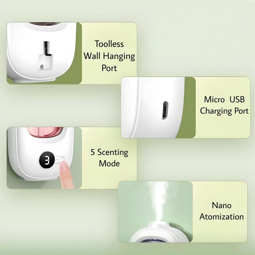 original solance mini pengharum ruangan otomatis aromaterapi parfum ruangan  aroma diffuser aromathe