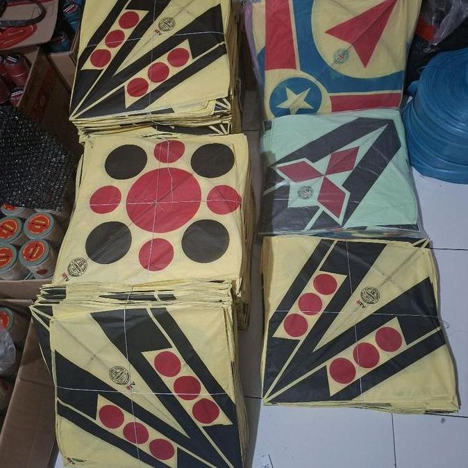 Layangan Sablon CK SP UK 51X58 per 100 pcs