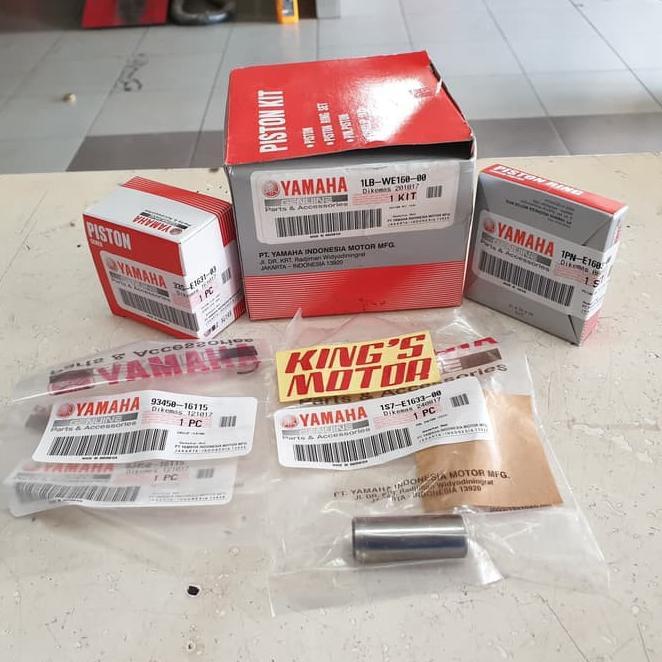 PISTON KIT XEON KARBU, XEON RC, XEON GT125 / GT 125 ASLI YAMAHA