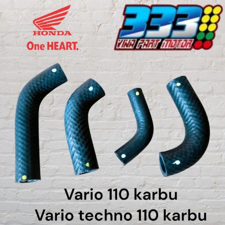 SELANG RADIATOR VARIO 110 KARBU KVB VARIO TECHNO 110 KARBU SELANG RADIATOR SET VARIO 110 KARBU