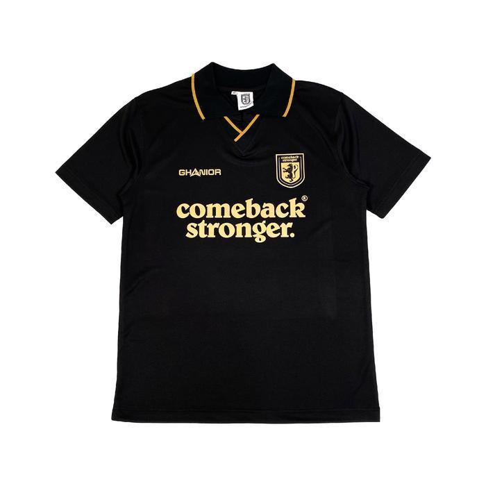 Bisa Cod - Ghanior Comeback Stronger Casual Jersey Vintage Retro Regular Fit Simple Elegan Warna - B