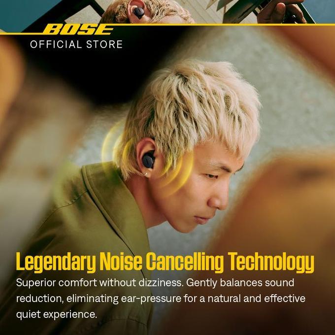 Terbaik Bose QuietComfort Earbuds ANC Noise Cancelling TWS Earphone Terimakasih