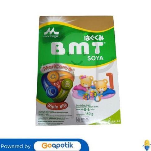 (Best) MORINAGA BMT SOYA 1 USIA 0-6 BULAN 150 GRAM BOX