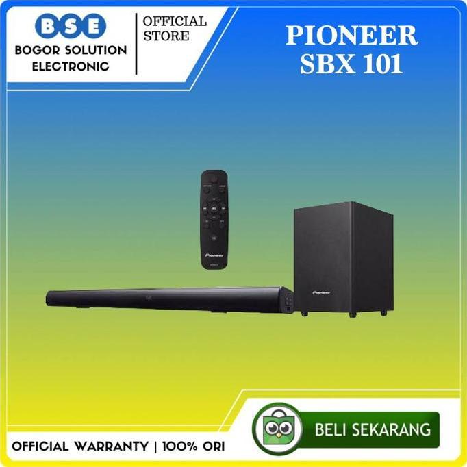 ikaarifatullistiana - Soundbar Pioneer SBX 101 Speaker Pioneer SBX101 Sound System Pioner SBX-101 Bl