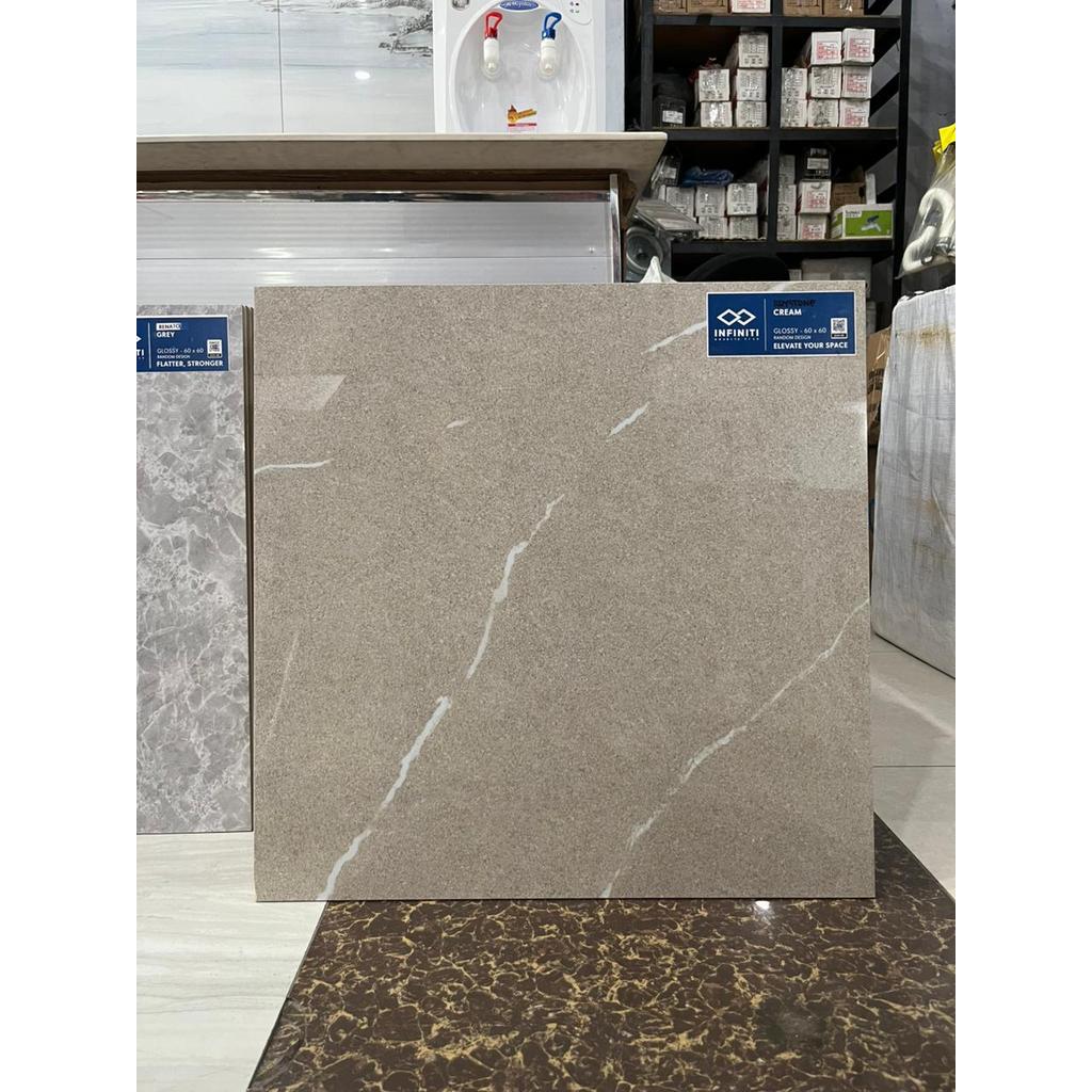 Granit Infinity Roystone Cream 60x60 - Glazed Kilat