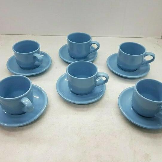 Trinken- ( Khusus Gojek ) - Cangkir Set Nikura Isi 6 Set - Gelas Tea / Coffee Set Nikura 6 Set