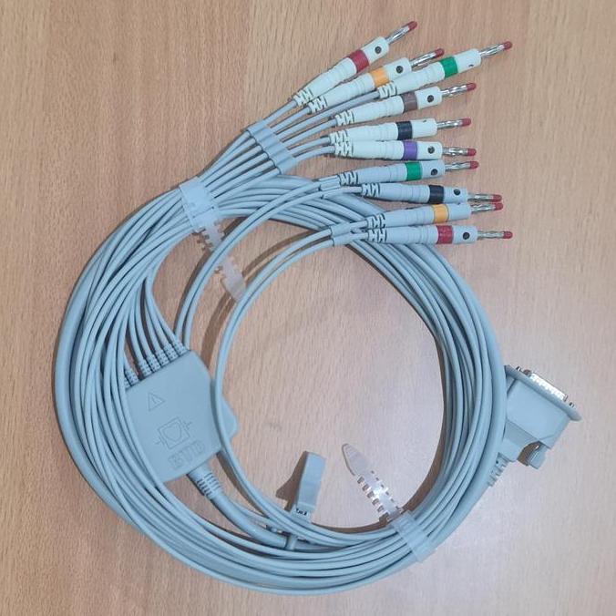 [ New ] Kabel ECG 12 Lead Standard