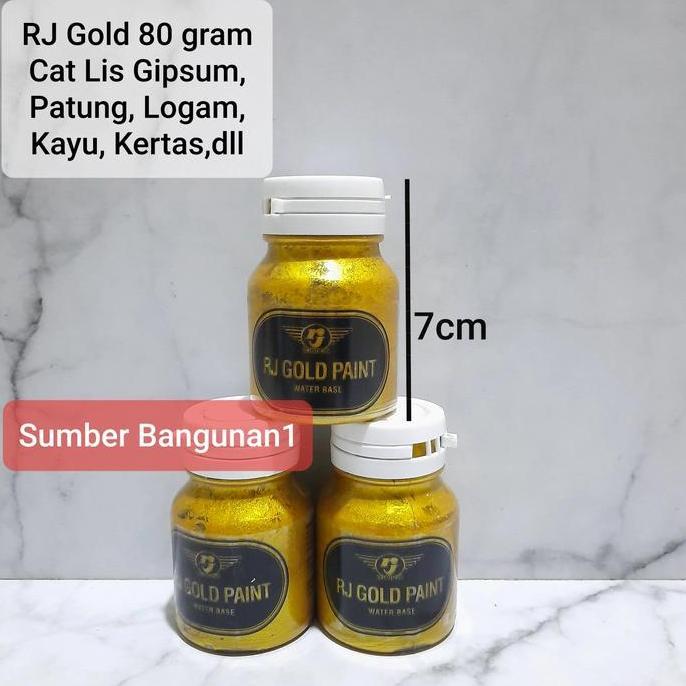 Paint- New- Cat Lis Gypsum Emas Rj Gold Paint