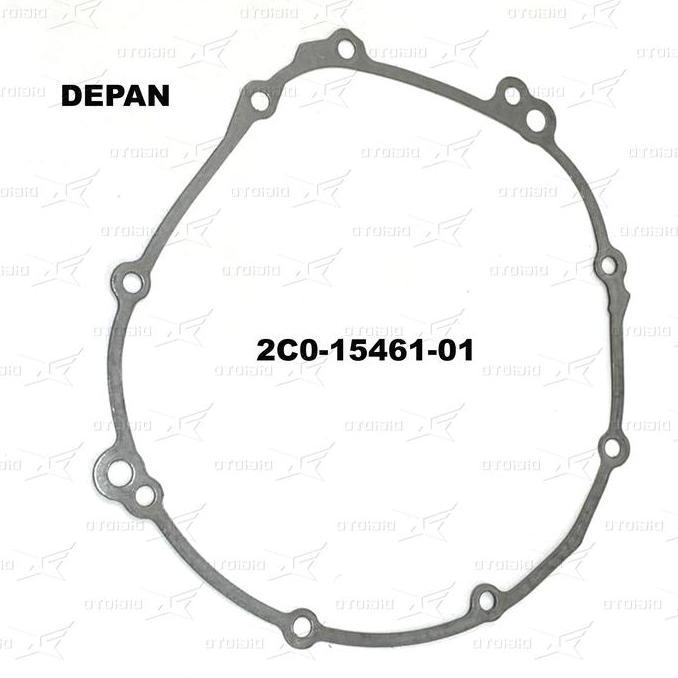 Promo Paking Bak Kopling / Gasket Crankcase Cover 2 Yamaha R6 OEM Yamaha Diskon