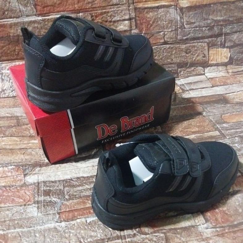 TERLARIS De Brand Sepatu Sekolah Anak SD Perekat