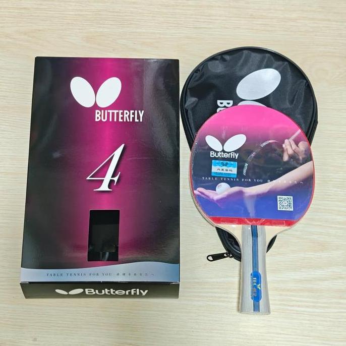 BEBAS ONGKIR - ORIGINAL Bet Pingpong Bat Tenis Meja Bat Pingpong Butterfly TBC 402 - Bet tenis meja 