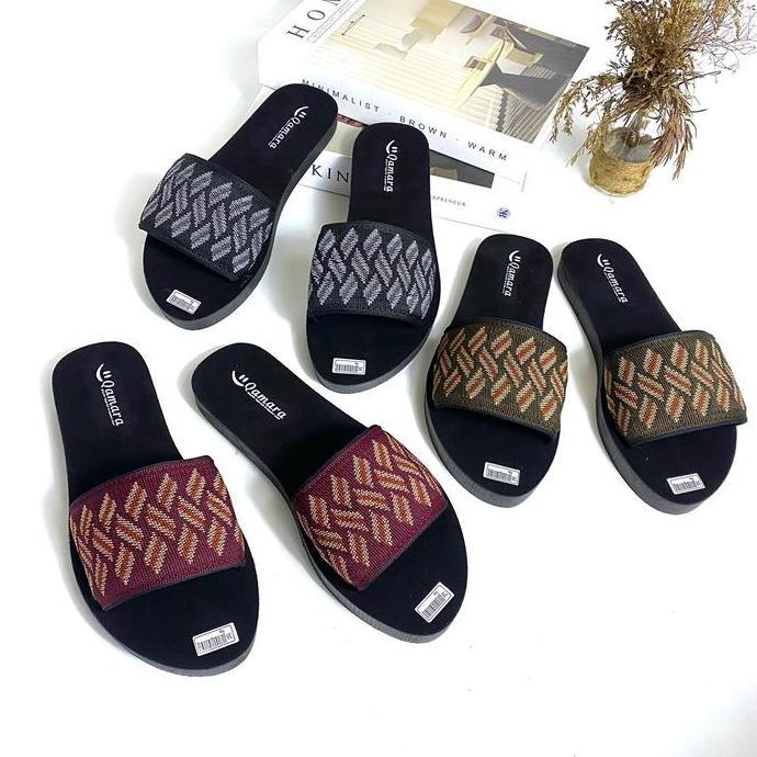 DB8 >> Sandal wanita selop kekinian terbaru 2025 Shoes