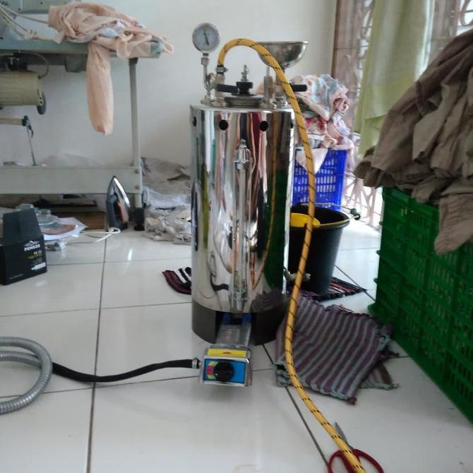 setrika uap boiler 15 liter Alqshop