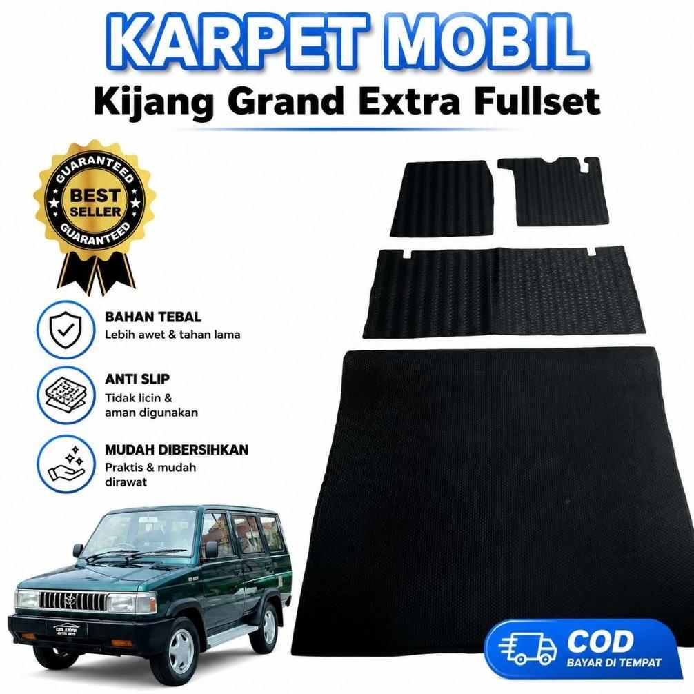 Promo Karpet Mobil Kijang Grand Extra/Kijang Super Fullset