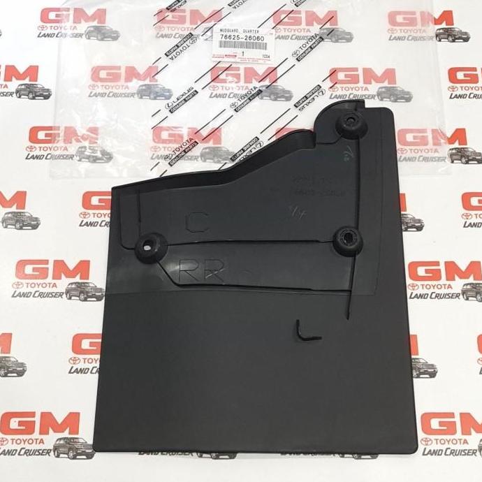 mudguard belakang hiace premio kaet lumpur mud flap ori 76625 76626