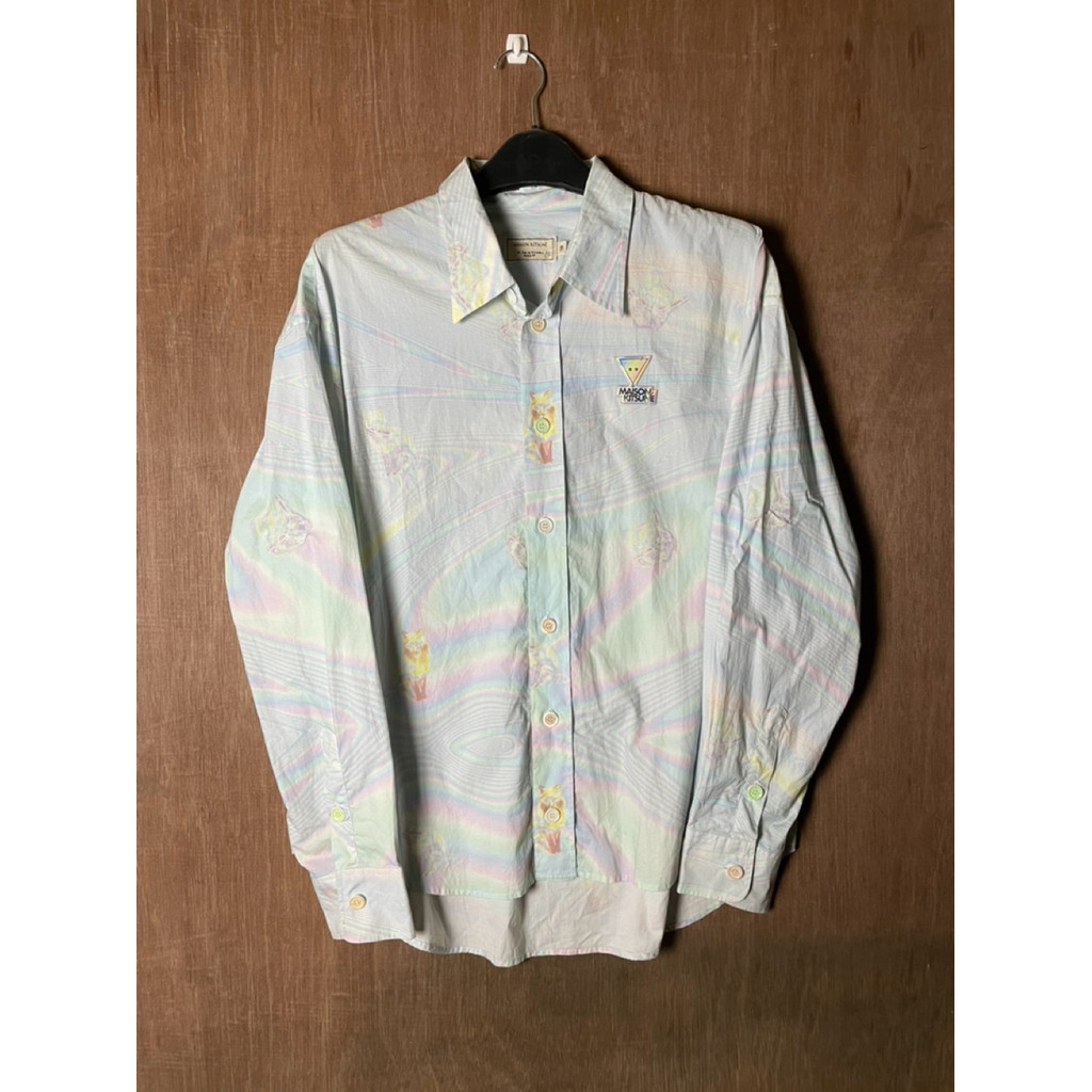 kemeja maison kitsune