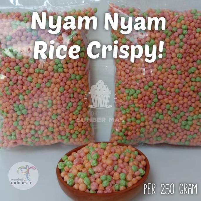 Crispy- Nyam Nyam Rice Crispy Kiloan 500 Gram I Nyamnyam / Rice Crispy