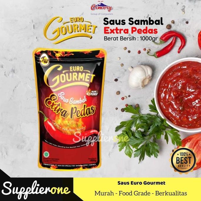 Pilihan- Euro Gourmet Saus Extra Pedas / Saus Sambal Euro Gourmet / Saus Extra Pedas  Euro Gourmet /
