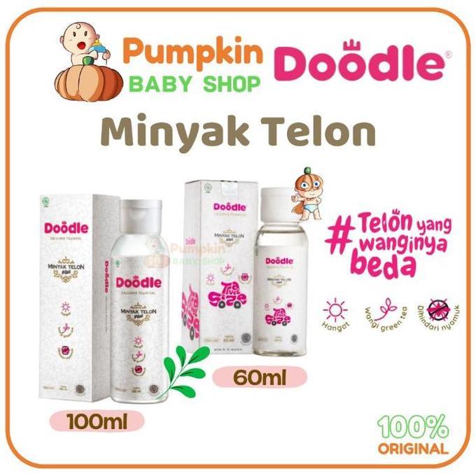 Beb - Doodle Minyak Telon Green Tea / Minyak Telon Doodle