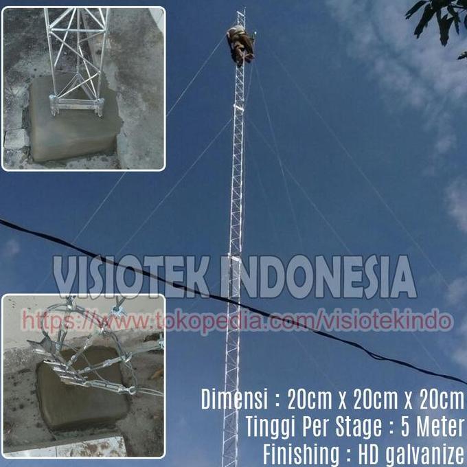 Best Seller Tower Triangle 20Cm Hot Dip Galvanize Premium