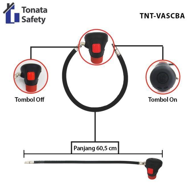 Demand Valve Scba Pemadam / Selang Regulator Scba BreathingApparatus