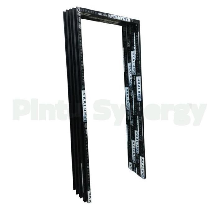 Terlaris Pintu Minimalis+Kusen Alumunium Satu Paket