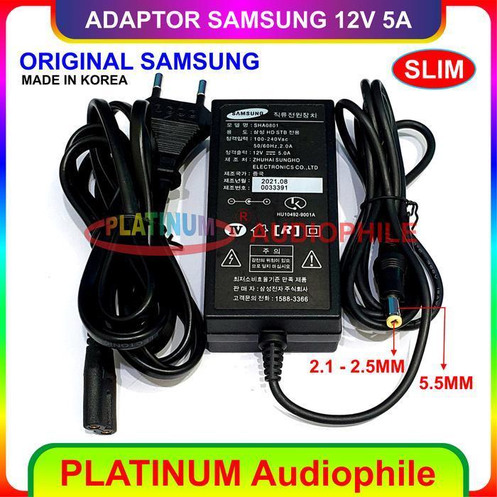 ADAPTOR SAMSUNG 12V 5A AC/DC ADAPTER 12V 5A