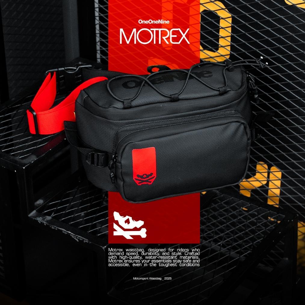 Oneonenine Ksr Waistbag Motrex Black Series - Tas Pinggang