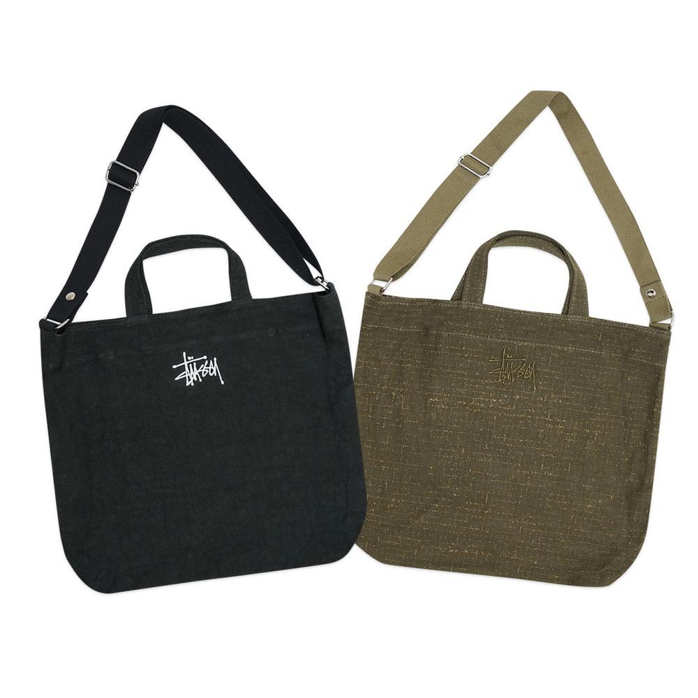 Stussy Canvas Crossbody Tote Bag