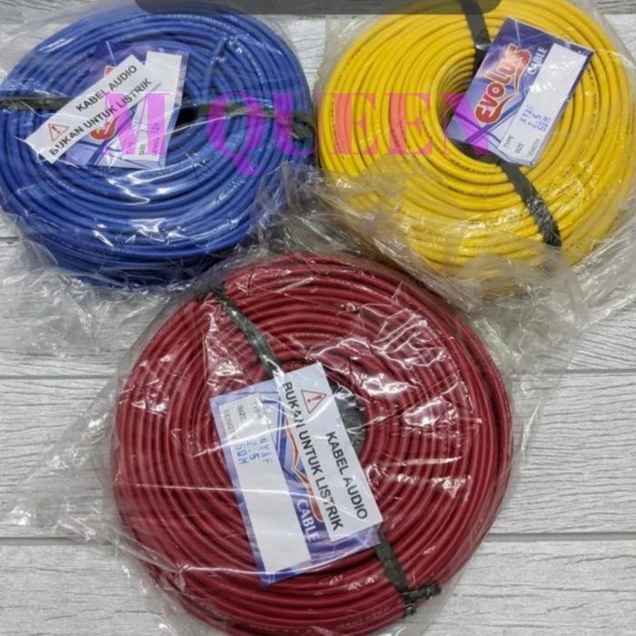 KABEL NYAF 1 x 2,5 MM KABEL TUNGGAL SERABUT 50 METER