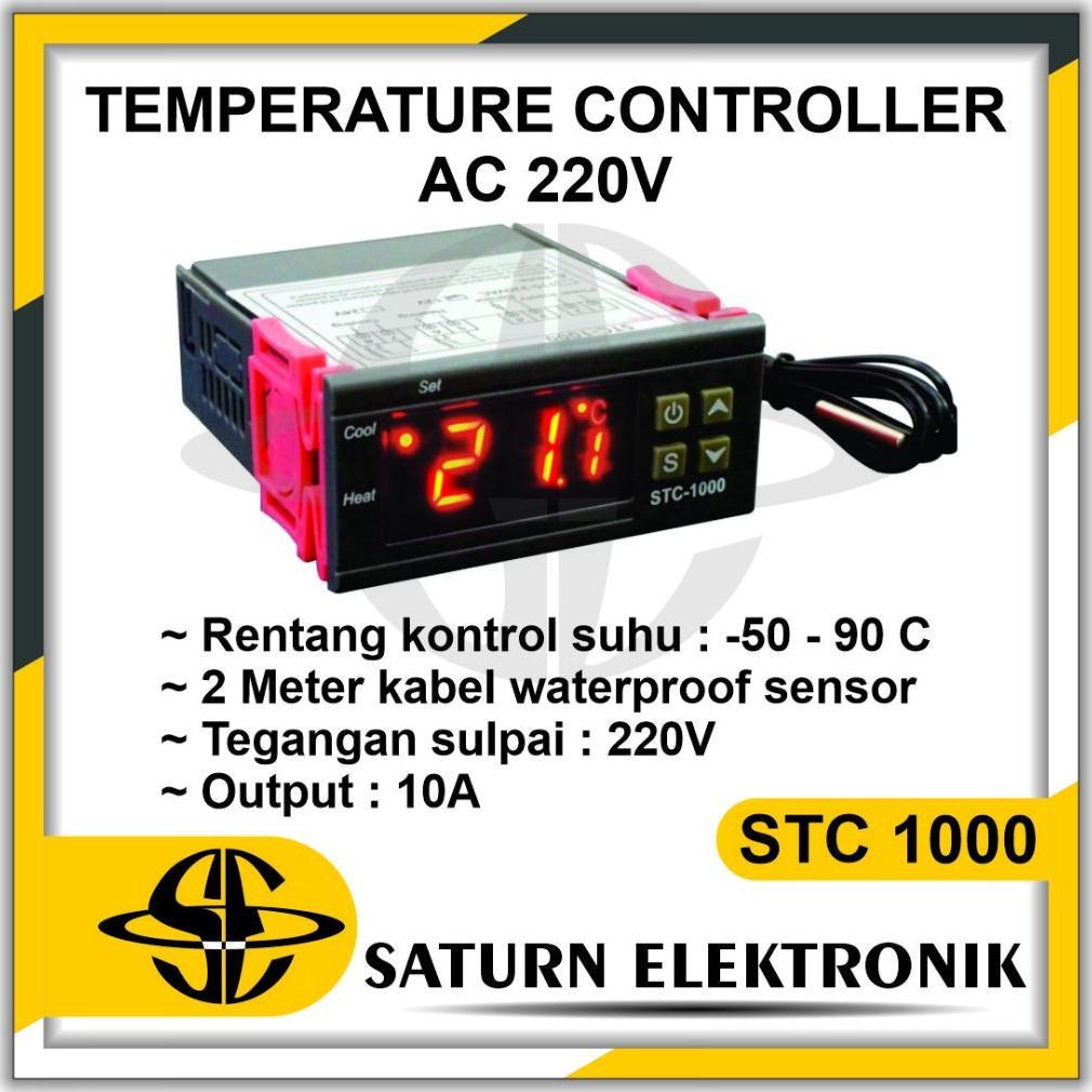 Cuci Gudang Thermostat Hygrostat Digital Stc-3028 & Stc-1000