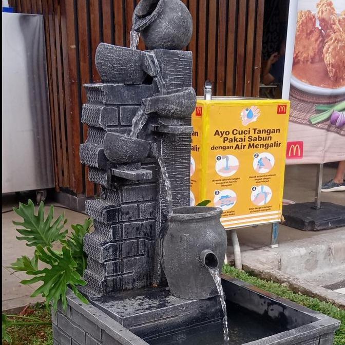 air mancur/ kolam ikan minimalis/air mancur kendi